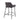 Daniella - Fixed-Height Counter Stool (Set of 2) - Black Metal And Charcoal Fabric
