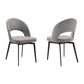 Lucia - Swivel Upholstered Dining Chair (Set of 2)