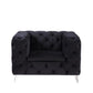 Phifina - Chair - Black Velvet