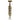 19" Contemporary Candle Holder - Gold