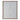 39" x 47" Paper Mache Wall Art With Wooden Frame /Glass - Gray