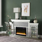 Noralie - Fireplace - Mirrored - Wood