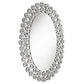 Colleen - Oval Wall Mirror - Silver