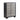Nicola - Chest - Silver Synthetic Leather & Black