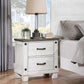 Lilith - 2-Drawer Nightstand - Distressed White