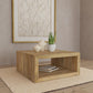 Benton - Square Solid - Mango Wood Coffee Table - Natural
