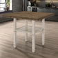 Sarasota - Extension Counter Dining Table - Rustic Cream