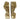 Resin 9" Greek Goddess Bookends - Gold