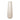 Metal Alabastron Vase 24" - Pearl White
