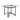 Tibet - Contemporary Round Glass Dining Table - Matte Black