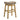 Lenon - Modern Farmhouse Wood Bar Height Kitchen Bar Stool