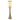 34" Illum Small Glass Candle Hurricane - Gold