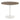 Dakota - Dining Table - White Metal And Brown Wood - Pressed Grain Bamboo