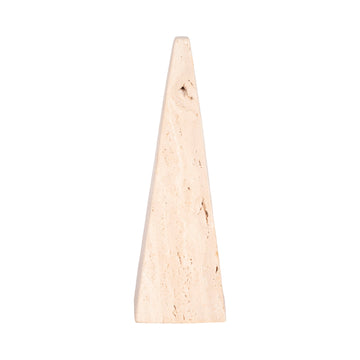 Travertine Obelisk - Tan