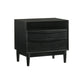 Artemio - 2 Drawer Wooden Nightstand With Shelf