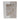 5" x 7" 2-Tone Marble Photo Frame - Beige / White
