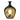 Ceramic 13" 2-Tone Scratched Oval Vase - Black/Gold