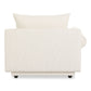 Rosello - Left Arm Facing Chair - White