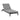 Menorca - Outdoor Patio Adjustable Chaise Lounge Chair - Gray