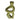 Metal 15" Abstract Vase - Gold