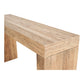 Evander - Console Table Aged Oak - Light Brown