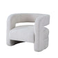 Yitua - Accent Chair - White Teddy Sherpa