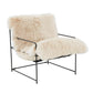 Kimi - Genuine Sheepskin Chair