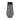 Glass 15" Enameled Vase - Gray/Black
