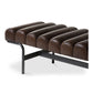 Harrison - Bench - Dark Brown