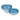 Glass Decorative Bowls 10 / 14" (Set of 2) - Blue