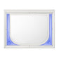 Tarian - Mirror With LED - Pearl White
