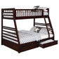 Ashton - 2-Drawer Wood Bunk Bed