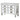 Varian - 34" Server - Mirrored & Antique Platinum