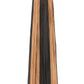 Gala - Floor Lamp - Black & Natural