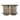 Reclaimed Wood Barrel Bar - Light Brown