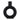 Ceramic 9" Round Cut-Out Vase - Black