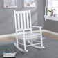 Annie - Slat Back Solid Wood Rocking Chair