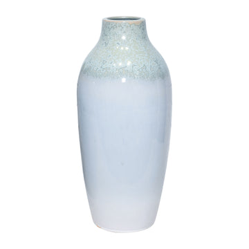 Clay 19" Reactive Vase - Blue/Green