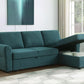 Samantha - Upholstered Storage Sleeper Sectional Sofa