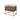 Knave - Accent Table - Walnut & Champagne