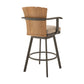 Hazel - Outdoor Patio Swivel Bar Stool