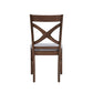 Ferris - Side Chair (Set of 2) - Brown Finish