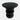 Bibendum Accent Table - Black