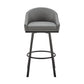 Eleanor - Swivel Stool - Black Base