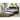 Renell - Twin Bed - Black & Silver