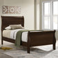 Louis Philippe - Panel Sleigh Bed