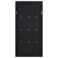 Oriel - Rectangular 3-Shelf Wall Mirror - Silver