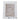 5"x7" Crystal Bubble Photo Frame - Clear