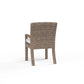 Havana - Dining Chair, With Self Welt - Canvas Flax / Dark Brown