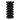 Wood 8" Accordion Candle Holder - Black